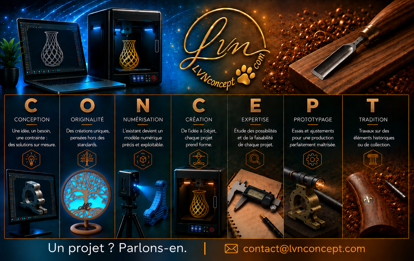 LVNconcept – conception, création et prototypage